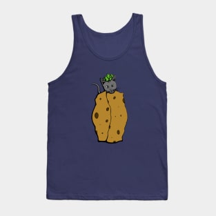 Cilantro Cat Burrito Wrap Tank Top